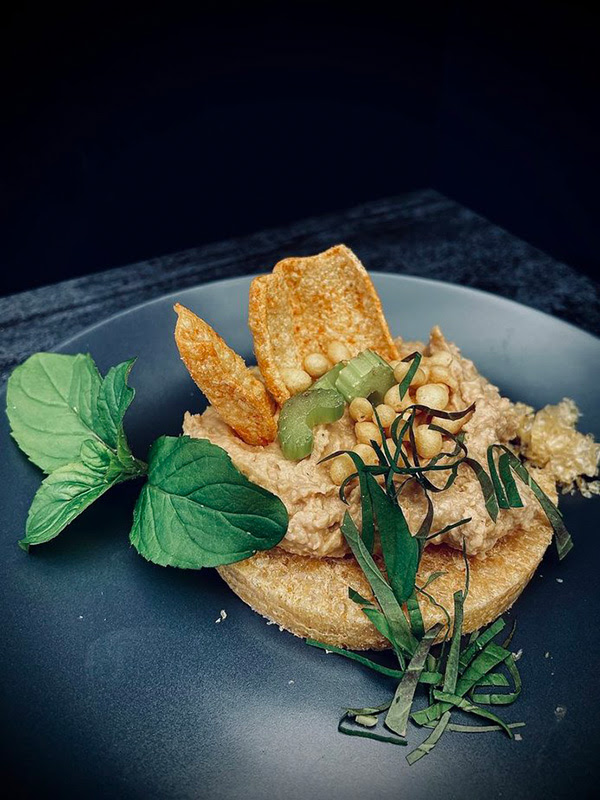 Proteinsnack Proteinhaltiger veganer Snack mit Hülsenfrüchten