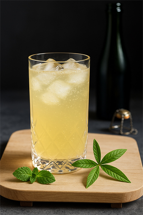 Limonade Hausgemachte Kräuter-Ingwer Limonade